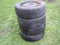 set of 4 winter tires 215/60r17