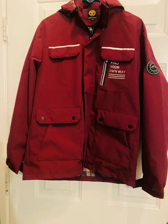 Men Casual Windbreaker Jacket-size XL in Men's in Mississauga / Peel Region - Image 3