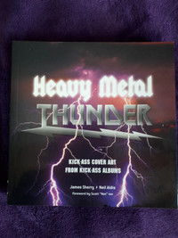 BOOK - HEAVY METAL THUNDER - ALBUM COVERS TEXTBOOK