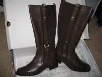 Blondo Varda Tall Brown Leather Boots