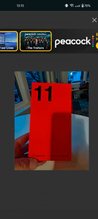 Brand new OnePlus 11 256gb/12gb black