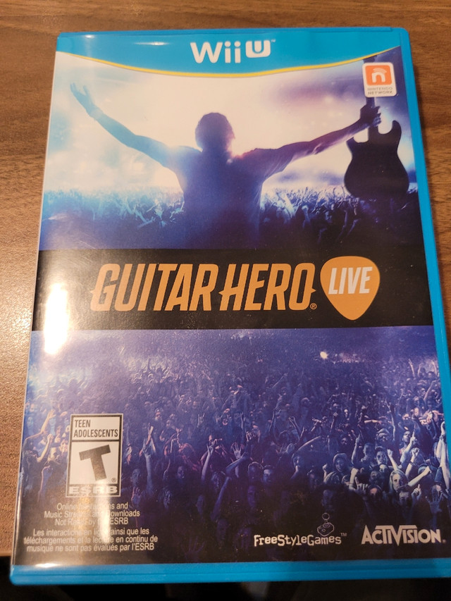 Guitar Hero Live for WiiU  in Nintendo Wii U in Ottawa