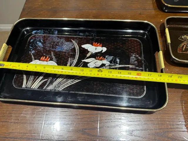 Black Lacquer Serving Trays549769169266298885
