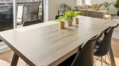 Wood Dining Table – Very Good Condition, View more