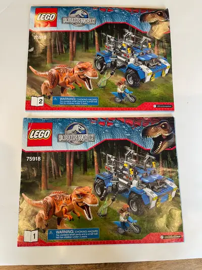 Lego Jurassic World 75918 T Rex Tracker, View more