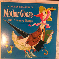 A Golden Treasury of Mother Goose and Nursery Songs LP Album Rec