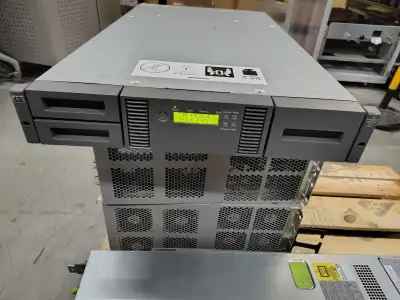 HP StorageWorks MSL2024 Tape Library with LTO4 AJ042A, View more