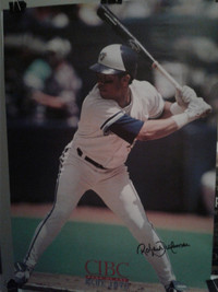 Roberto Alomar Autographed Poster