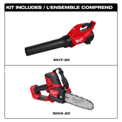 MILWAUKEE BLOWER/SAW COMBO KIT, View more
