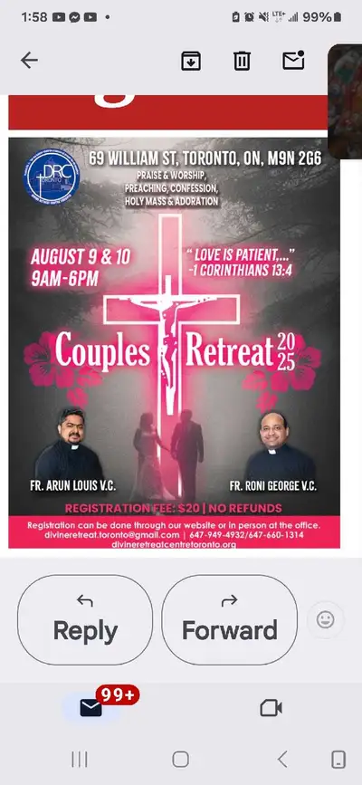 Couples Retreat August 9,10(9-6pm), View more