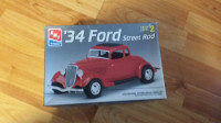 New Boxed AMT 34 Ford Street Rod Kit