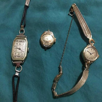 3 x Antique Ladies' Watches