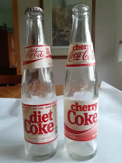 Glass Coke bottles, View more