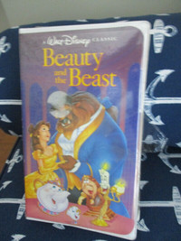 Beauty and the Beast VHS Black Diamond, brand new