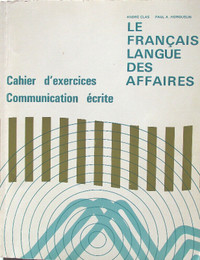 Le français des affaires cahier d'exercices