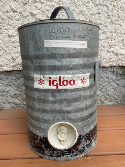 Vintage Igloo Cooler, View more