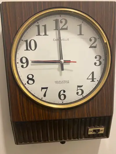  Caravel Hour  strike transistor clock, View more