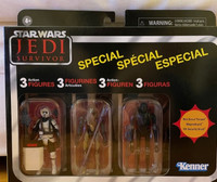 Star Wars The Vintage Collection JEDI SURVIVOR SPECIAL 3-pack