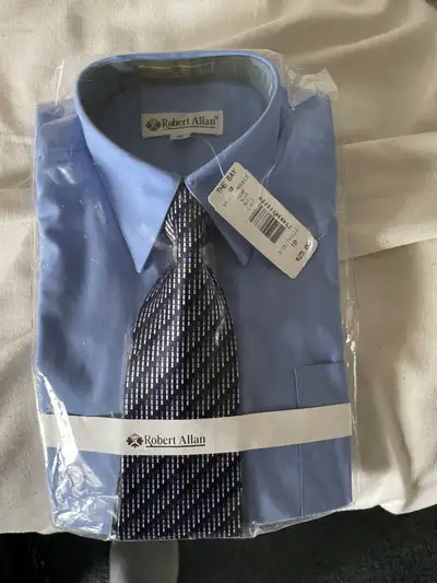 Youth Dress Shirt & Tie, View more