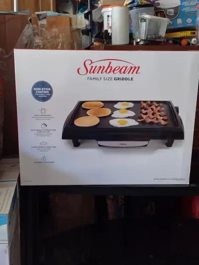 Sunbeam Family Size Griddle, View more
