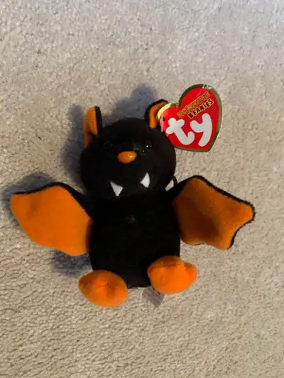 NEW TY Beanies - Halloween Bat, View more