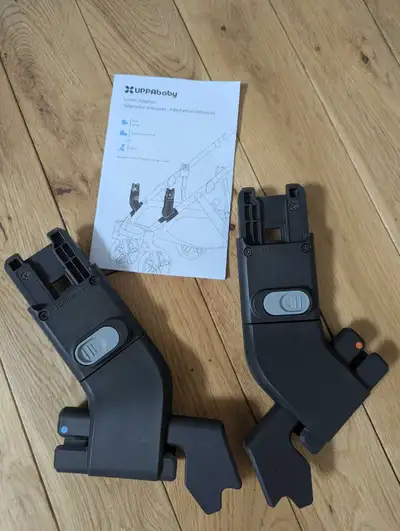 Uppababy lower adapters for Vista stroller - brand new, View more