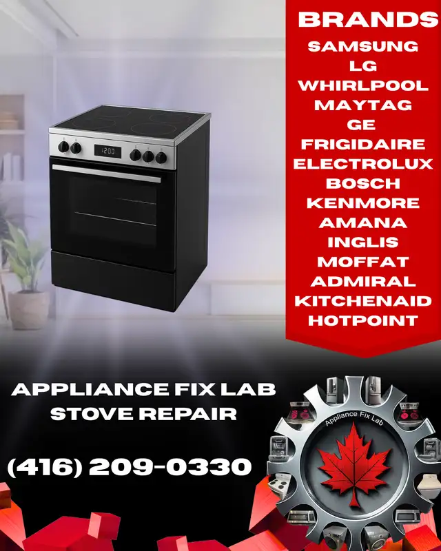 Stove Repair & More in Toronto | Fast & Reliable | Call us628647434378261225