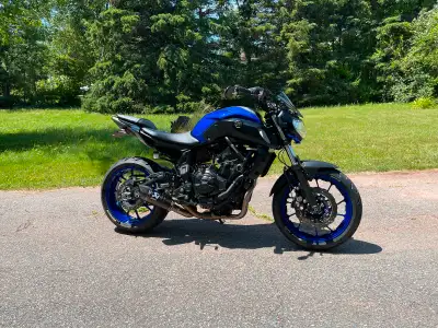 Selling my 2018 MT-07, this bike has been very well taken care of and garage kept its whole life, fu...