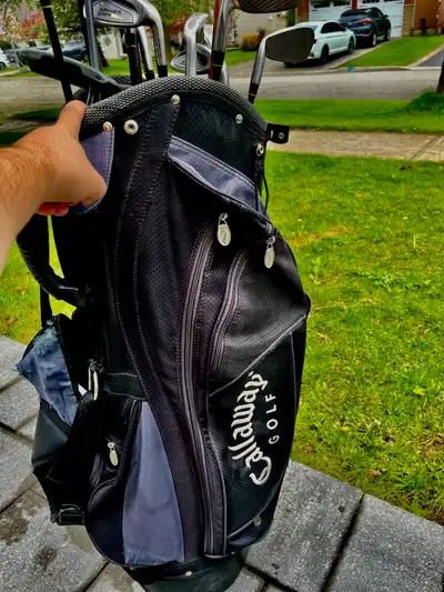 Selling beginner lefty golf clubs set, View more