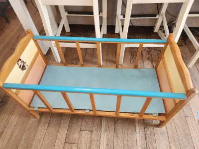 Vintage Doll Crib, View more