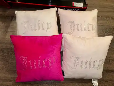 Juicy Couture Decorative Pillows x4, View more