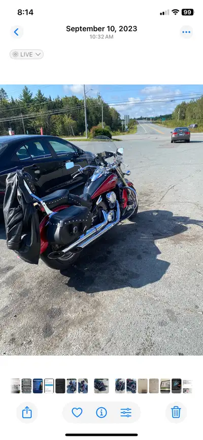 Senior Owned 2006 Kawasaki 900 Vulcan Classic with only 39000 kilometres. New Stator coil and other...