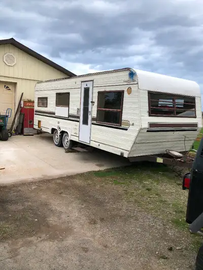 Has lights and a plate. Comes with 4 used tires with some cracking but still usable as spares or for...
