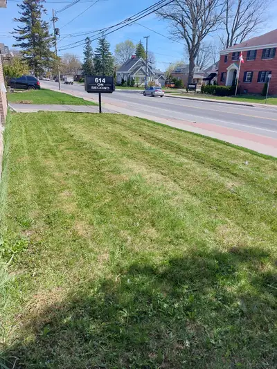 Close to downtown and grocery stores, bus stop out front, secure building