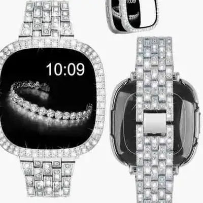 V-MORO Compatible with Fitbit Sense 2/Versa 4 Bands for Women wi, View more