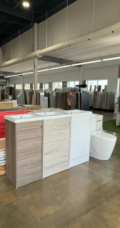 STYLISH BATHROOM VANITIES + SINK SALES SQUAREFOOT FLOORING SQUAREFOOT FLOORING - MISSISSAUGA & BARRI...