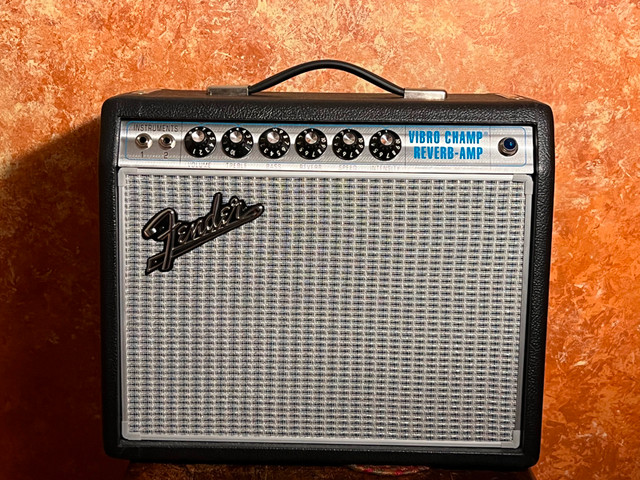Fender '68 Custom Vibro Champ Amplifier in Amps & Pedals in Charlottetown