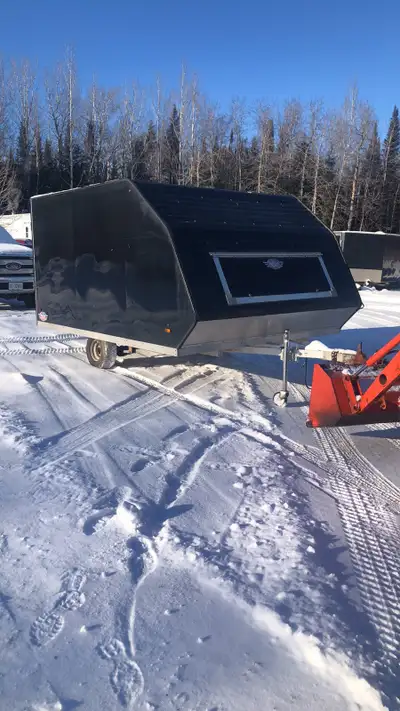 2017 Amera lite enclosed trailer All Aluminum including frame 12 feet long 102 inches wide Holds 2 l...