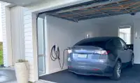 Tesla EV charger installations
