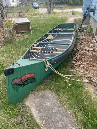 14', comes with Minn Kota trolling motor and large deep cycle battery, paddles, anchor, 2 life jacke...