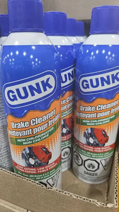 WHOLESALE GUNK BRAKE CLEANER NON-CHLORINATED LOW ODER 12 PC /BOX Non-chlorinated brake cleaner is sa...