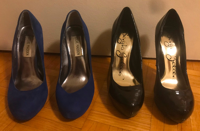 Two Stiletto / Pumps size 5.5 and 6 in Women's - Shoes in City of Toronto