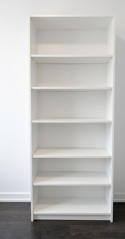 Tall White Bookcase - Downtown, View more