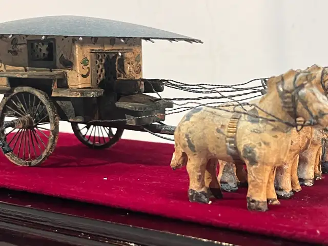 Bronze Chariot Qin Dynasty Model62863258021634124