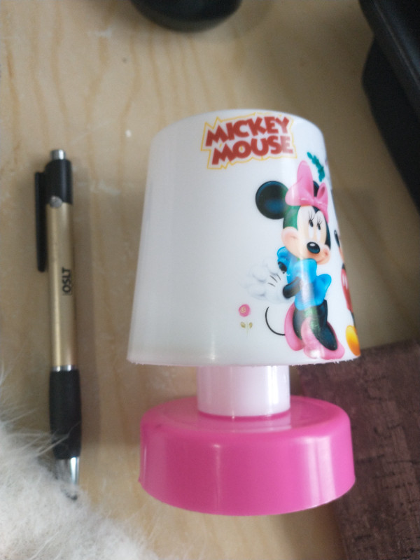 Disney Minnie &amp;amp; Mickey Mouse  Lamp in Cribs in Kitchener / Waterloo - Image 2