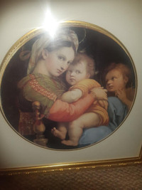 Great Mother with Child Painting