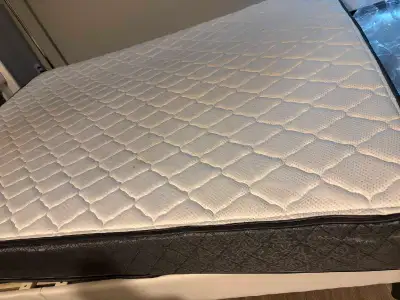Queen Mattress and Bed frame for sale, View more