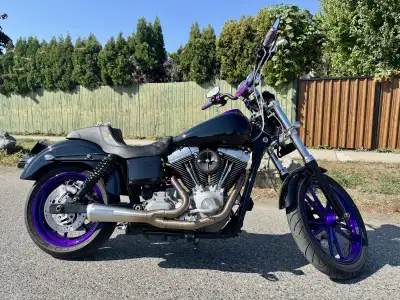 2008 Dyna Super Glide $12000 New vivid black paint Powder coated rims, lower forks Rear swing arm an...