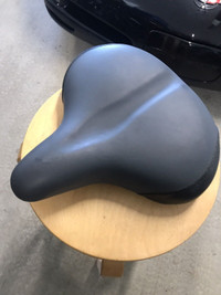 Large, comfortable, high quality bicycle bike seat