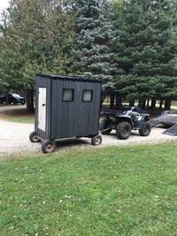 Towable deer blind 